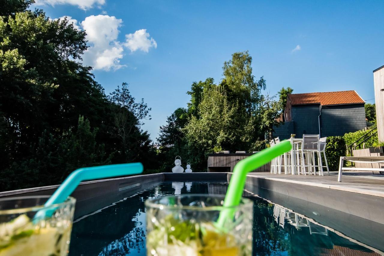 Bed and Breakfast Au Calme De Hosdent Braives Exterior foto