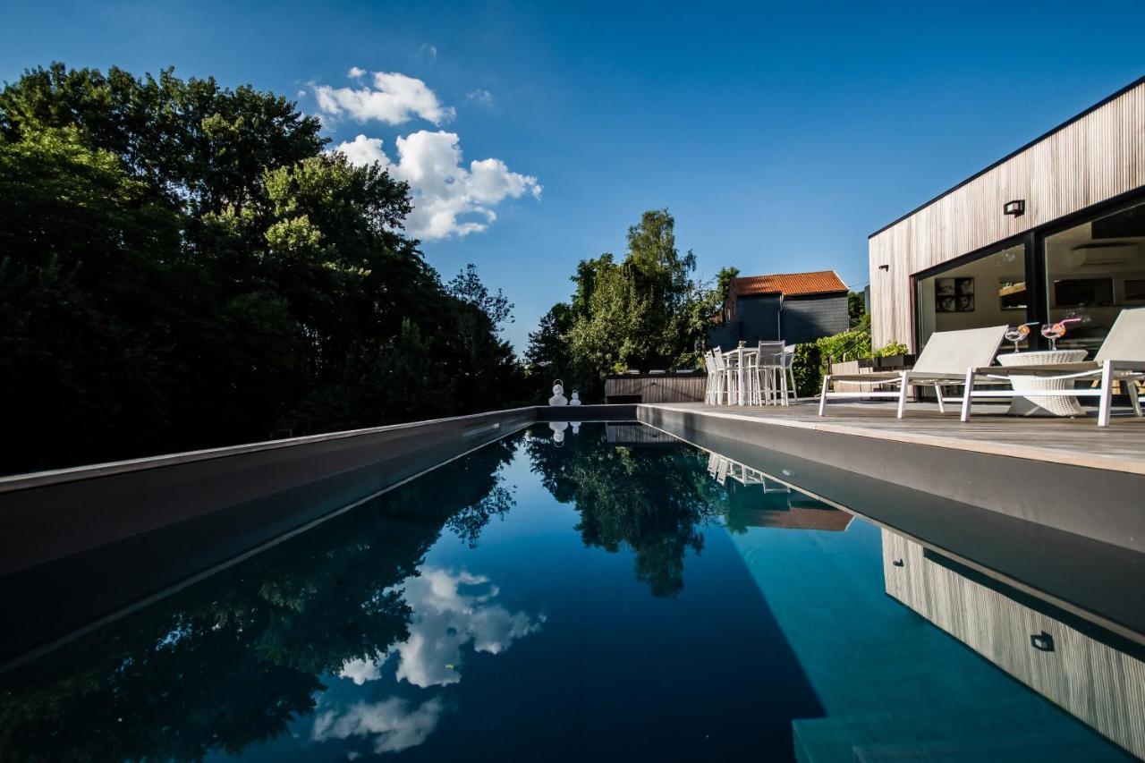 Bed and Breakfast Au Calme De Hosdent Braives Exterior foto