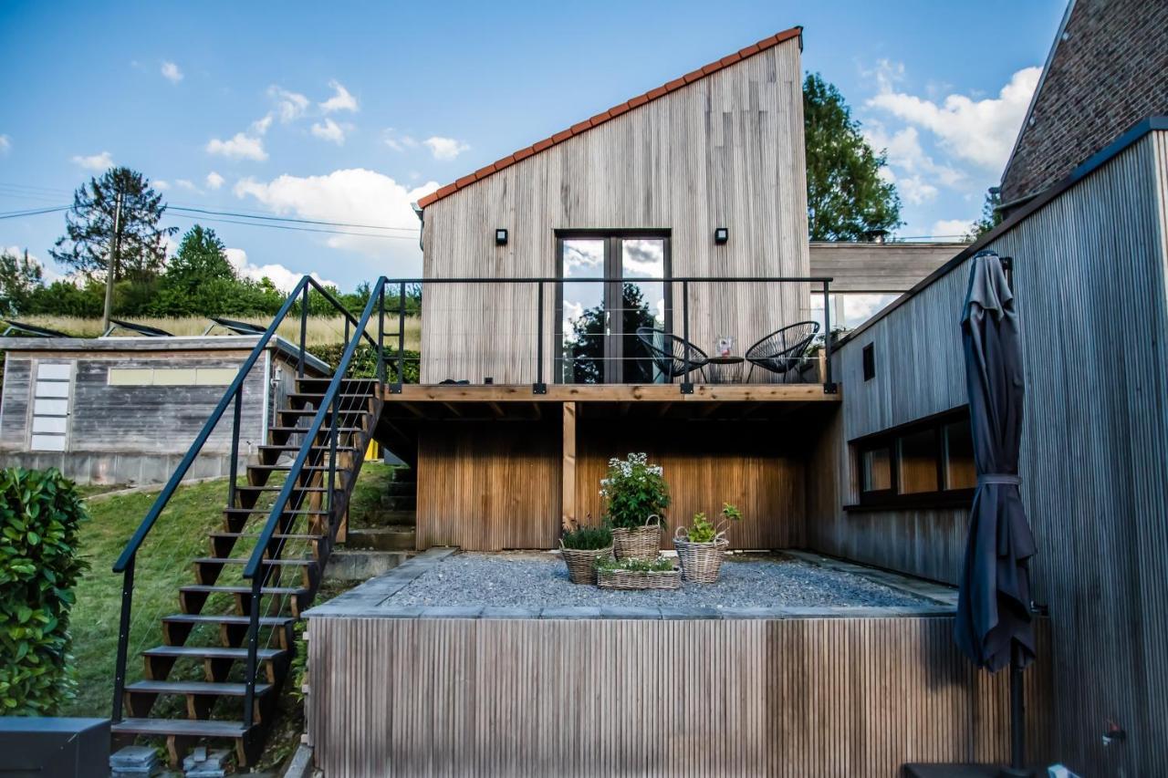 Bed and Breakfast Au Calme De Hosdent Braives Exterior foto