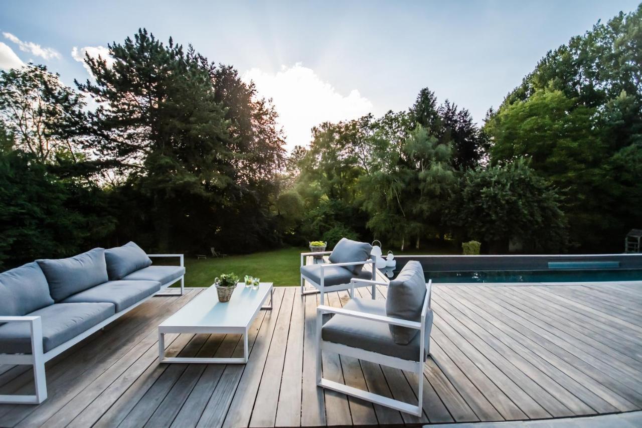 Bed and Breakfast Au Calme De Hosdent Braives Exterior foto