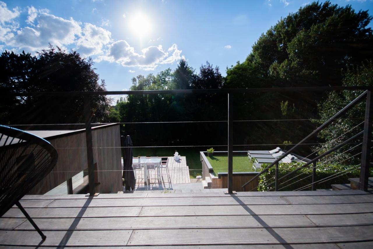 Bed and Breakfast Au Calme De Hosdent Braives Exterior foto