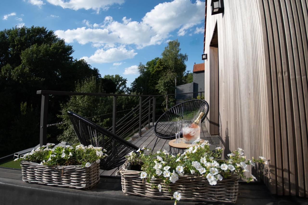 Bed and Breakfast Au Calme De Hosdent Braives Exterior foto
