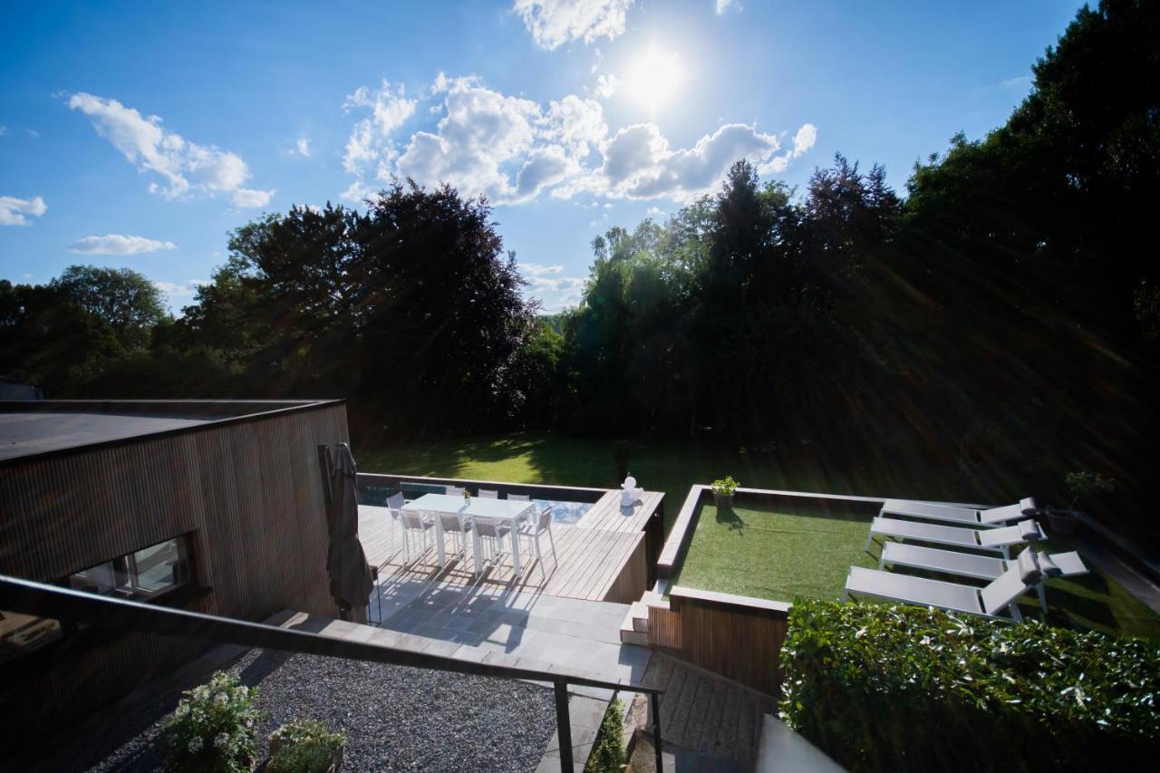 Bed and Breakfast Au Calme De Hosdent Braives Exterior foto
