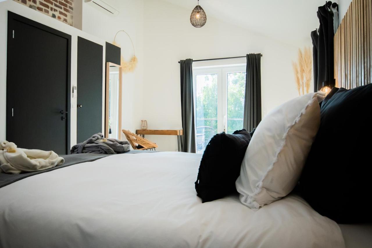 Bed and Breakfast Au Calme De Hosdent Braives Exterior foto