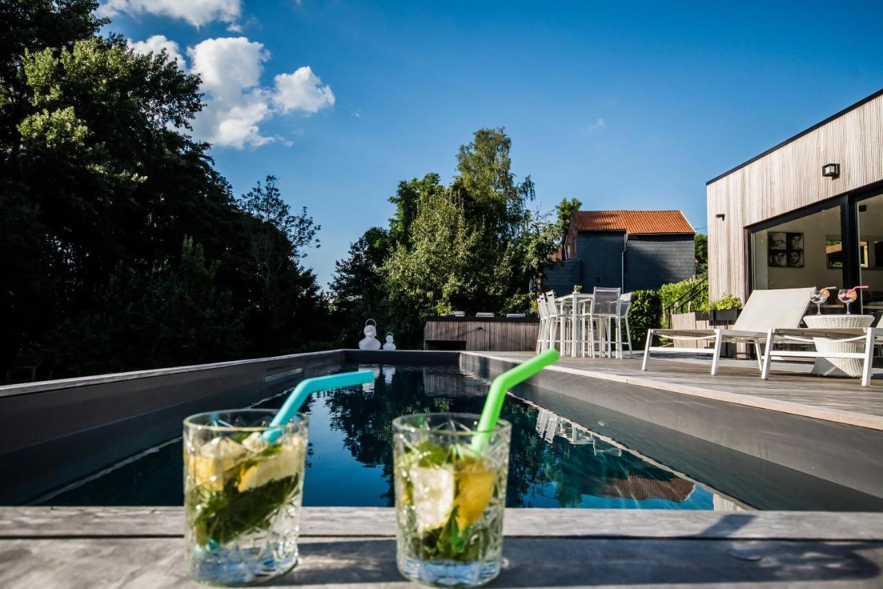 Bed and Breakfast Au Calme De Hosdent Braives Exterior foto